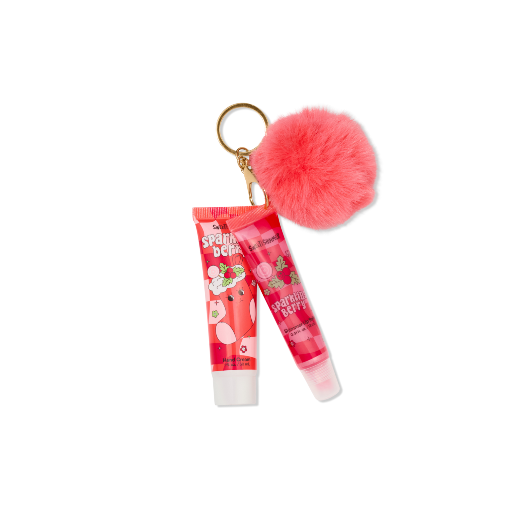 Sweet and Shimmer Hand Cream & Shimmer Lip Balm Set - Image 2