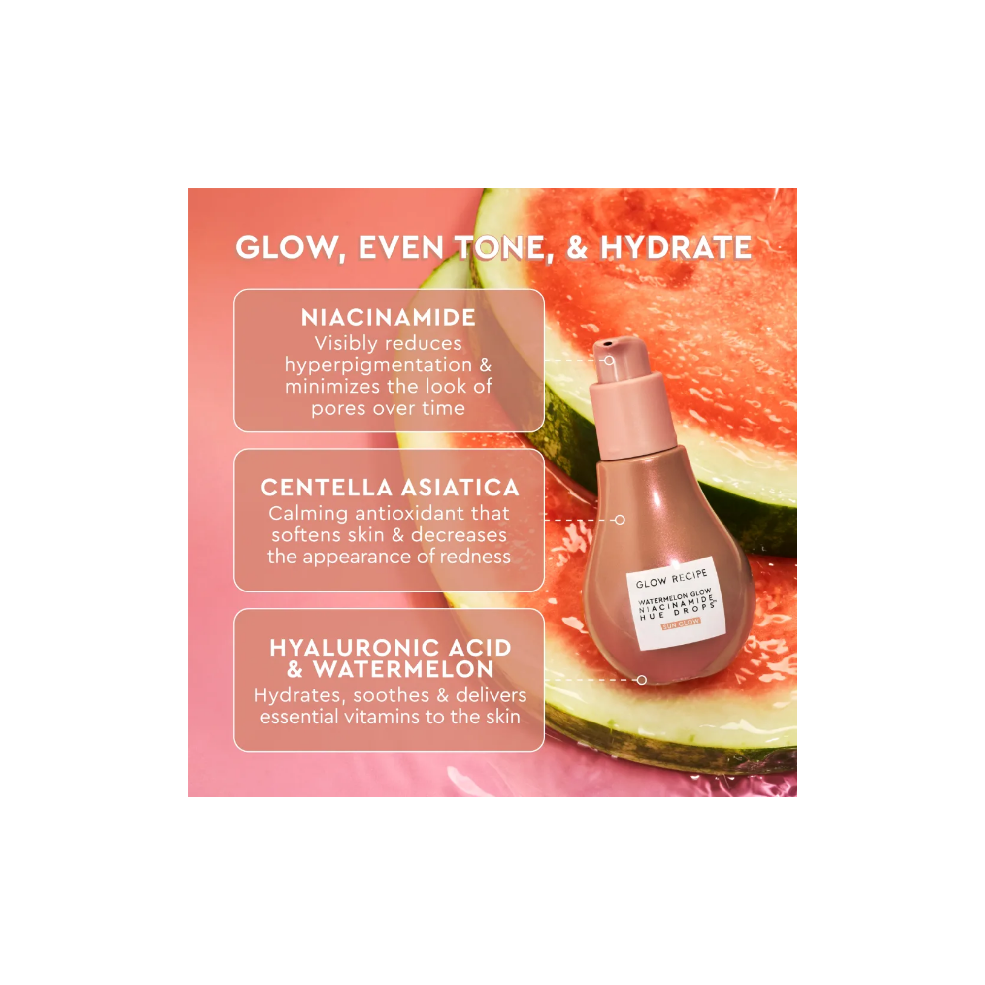 Glow Recipe Watermelon Glow Niacinamide Hue Drops - Image 4