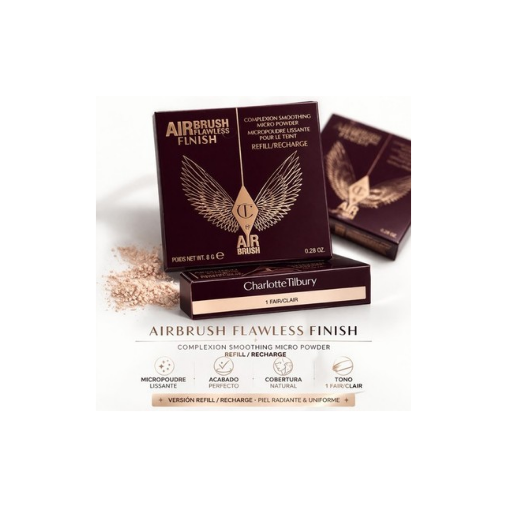 Charlotte Tilburry Airbrush Flawless Finish Micro Powder - Image 4