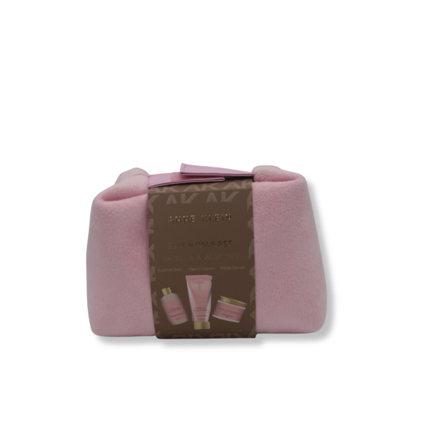 Anne Klein	Essentials Set Vanilla & Almond (pink pouch)