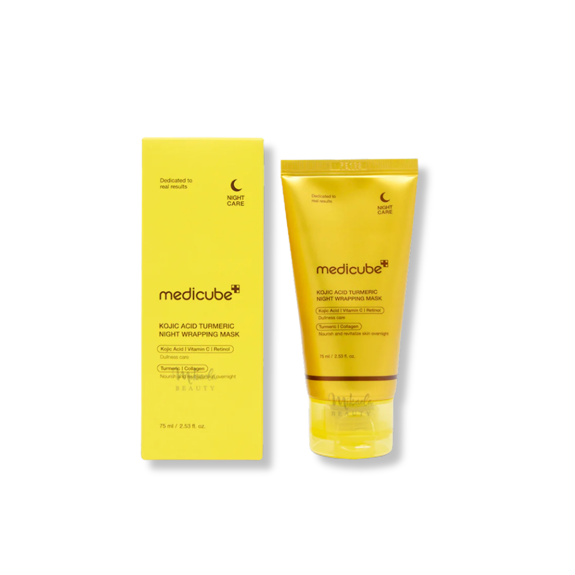 Medicube Kojic Acid Turmeric Night Wrapping Mask - Image 2