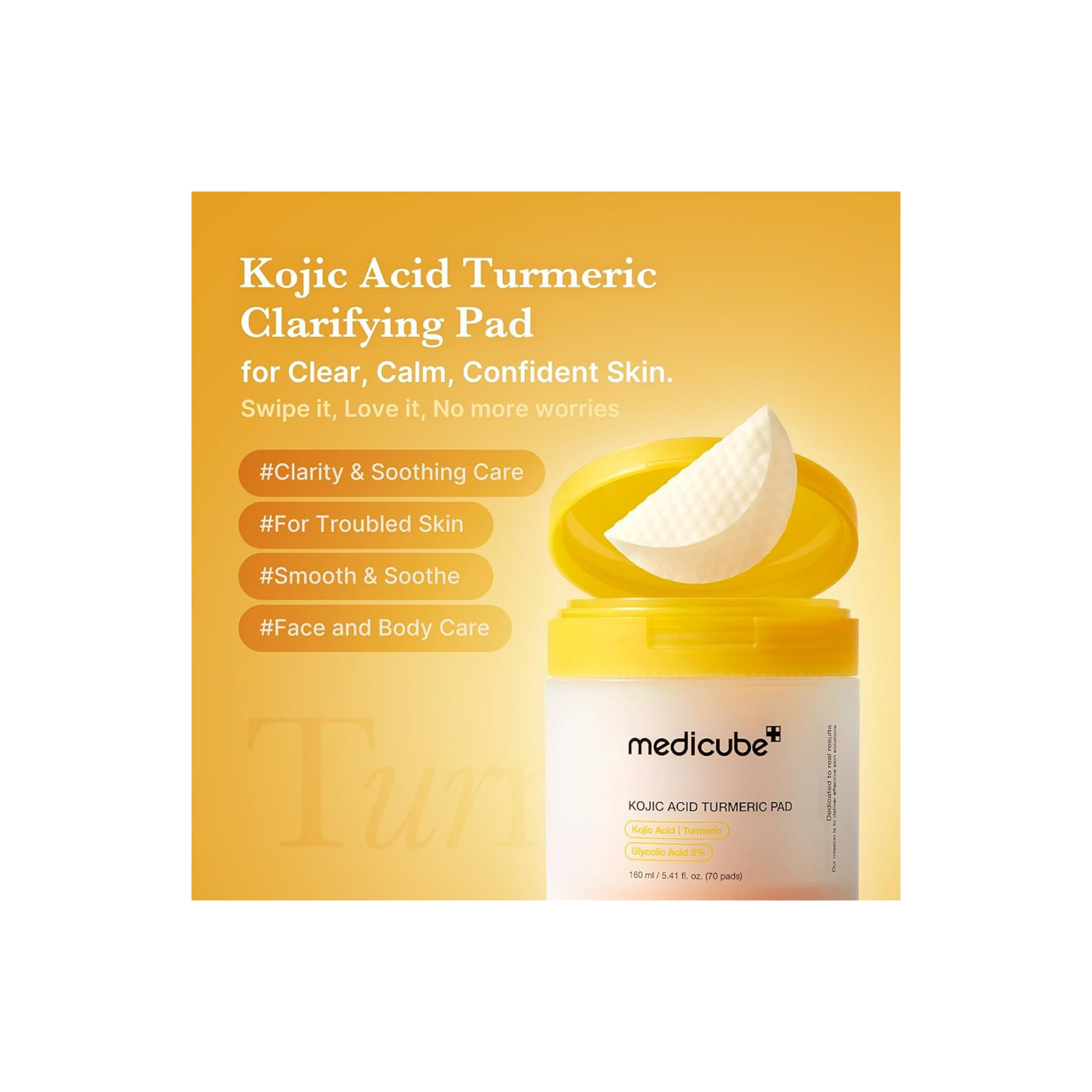 Medicube Kojic Acid Turmeric Pad - Image 3