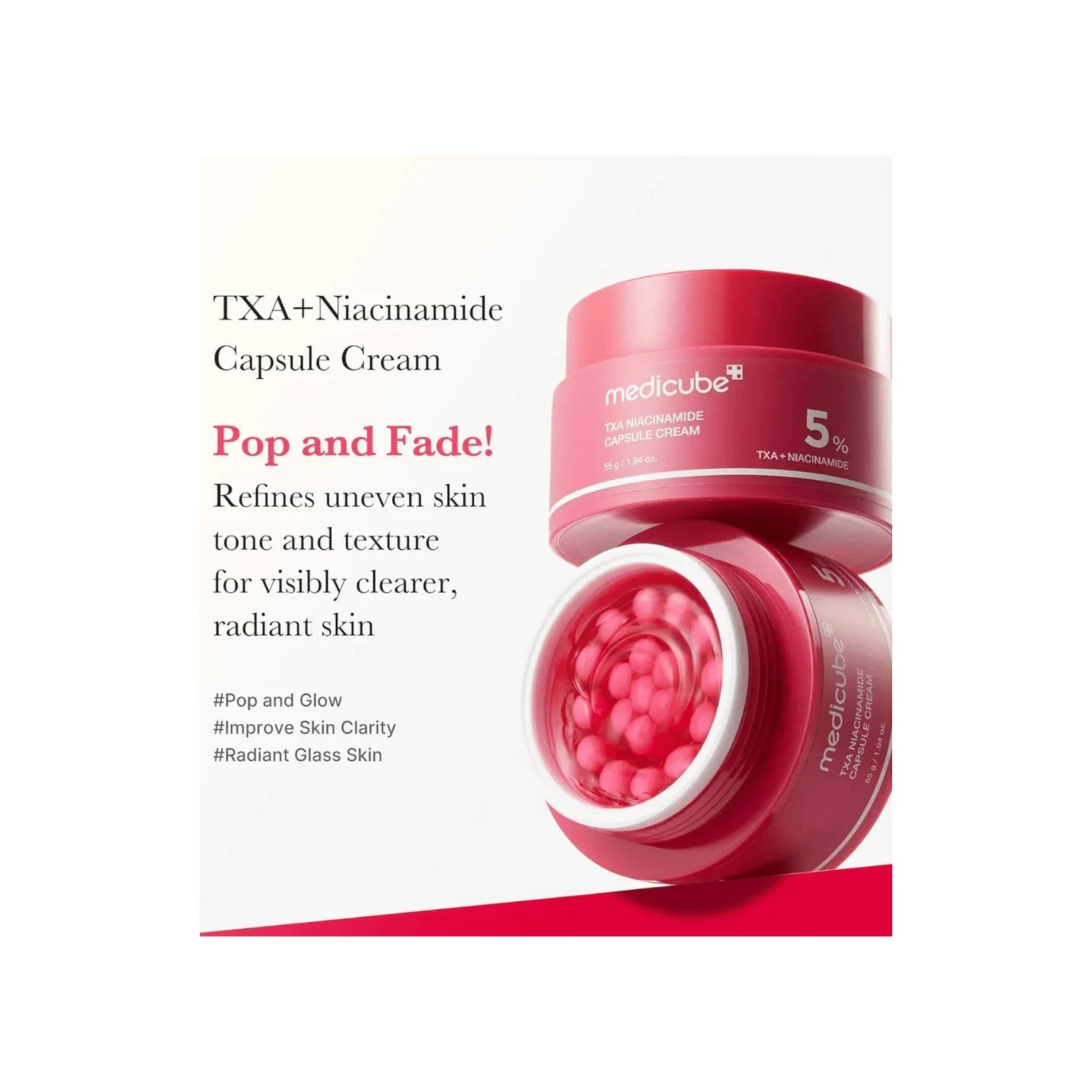Medicube TXA Niacinamide Capsule Cream - Image 3