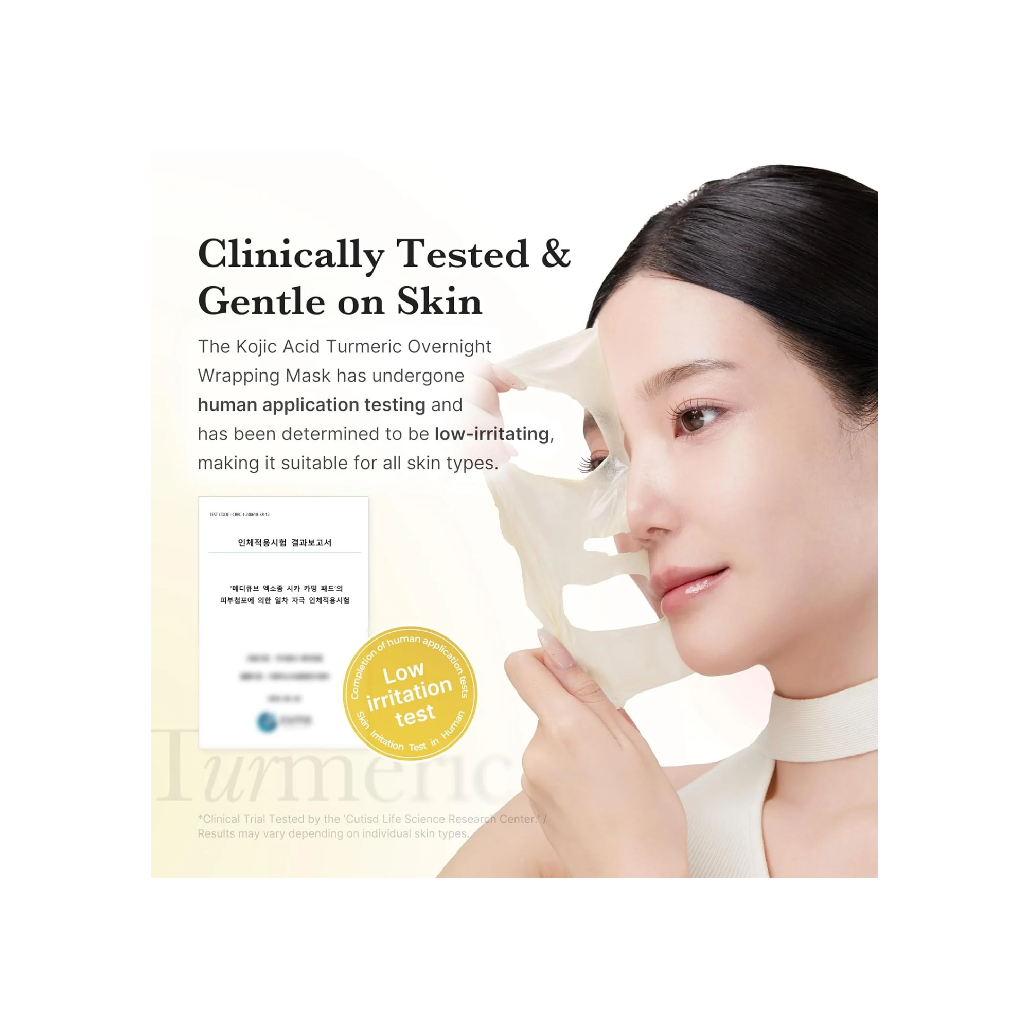 Medicube Kojic Acid Turmeric Night Wrapping Mask - Image 4