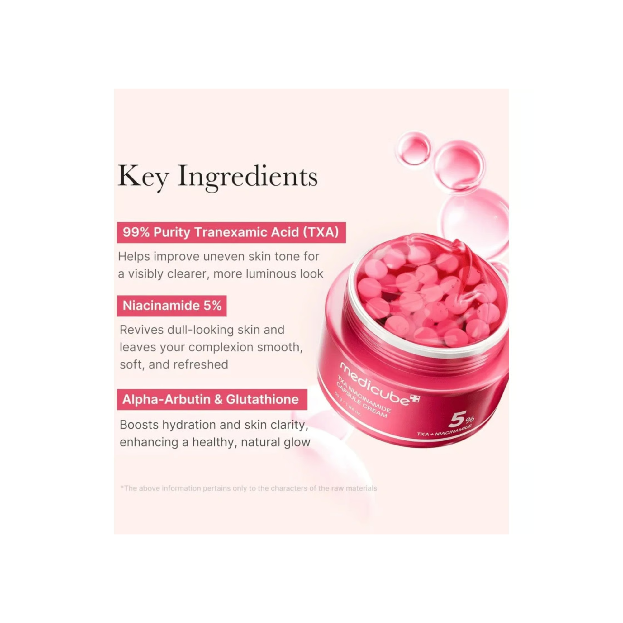 Medicube TXA Niacinamide Capsule Cream - Image 4