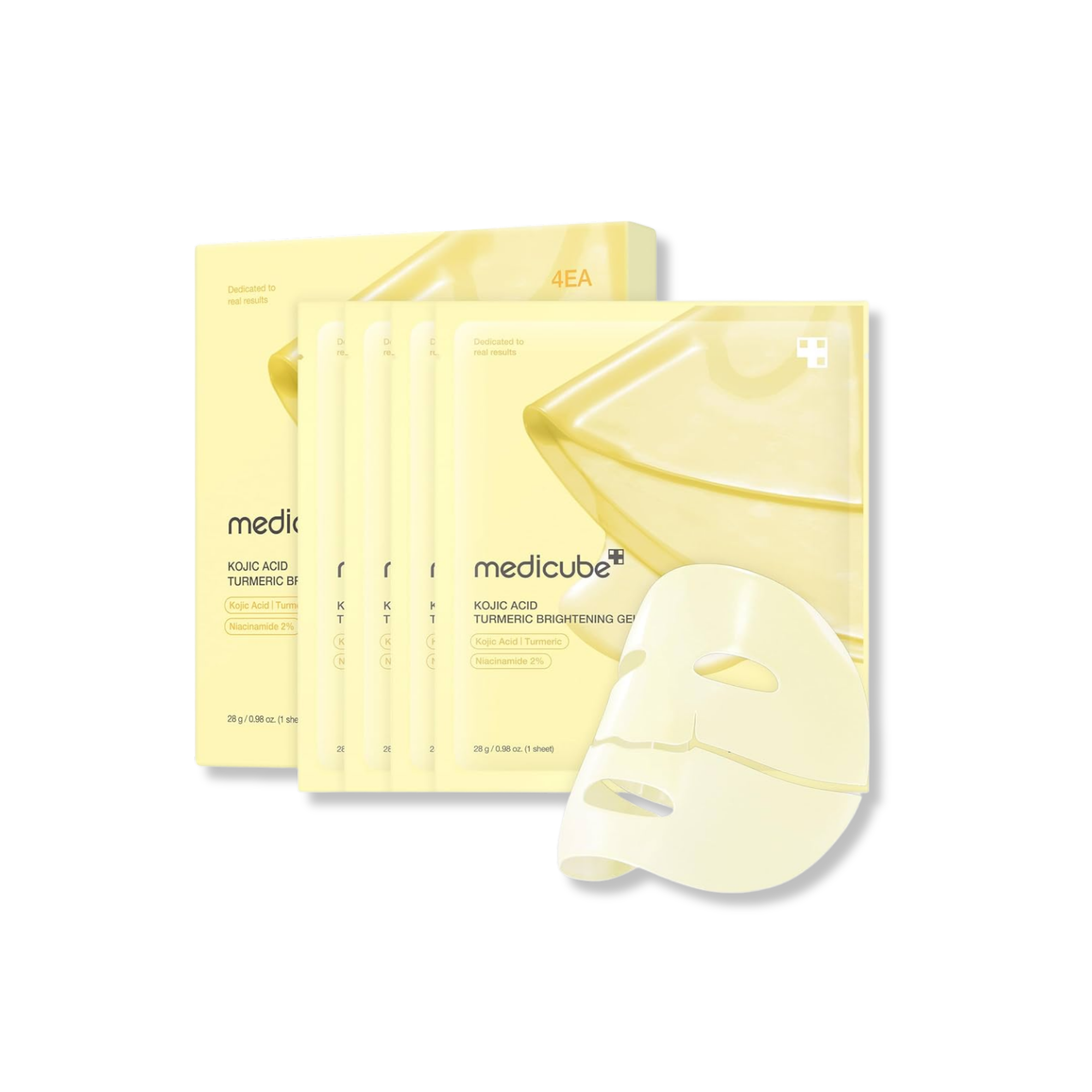 Medicube Kojic Acid Turmeric Brightening Gel Mask