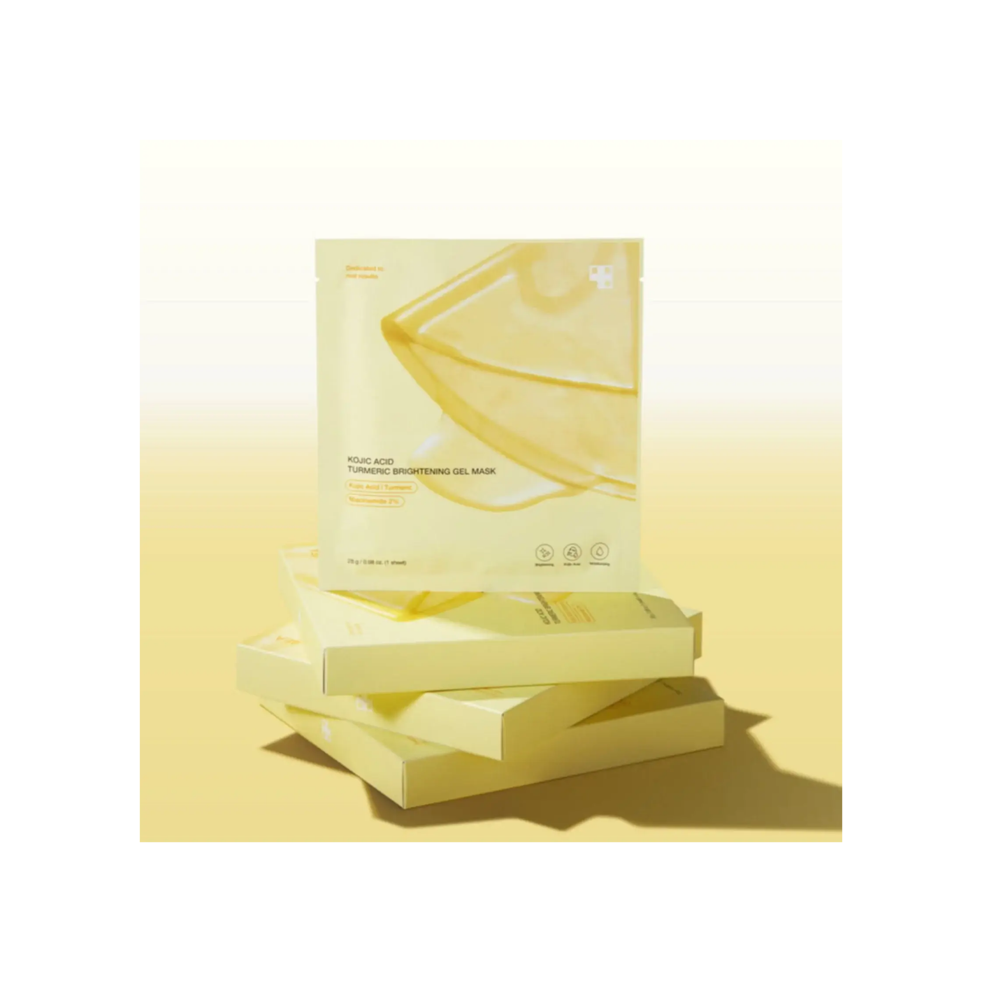 Medicube Kojic Acid Turmeric Brightening Gel Mask - Image 2