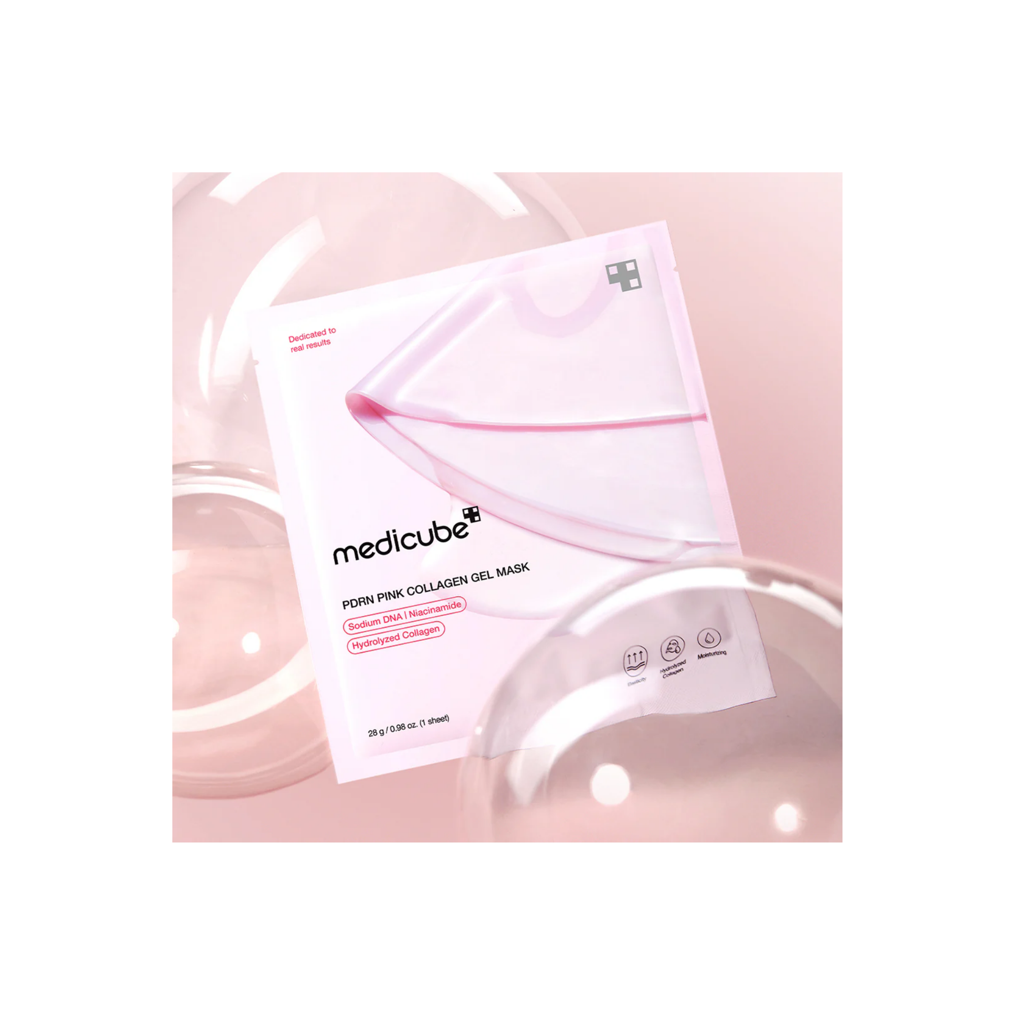 Medicube PDRN Pink Collagen Gel Mask Set - Image 2