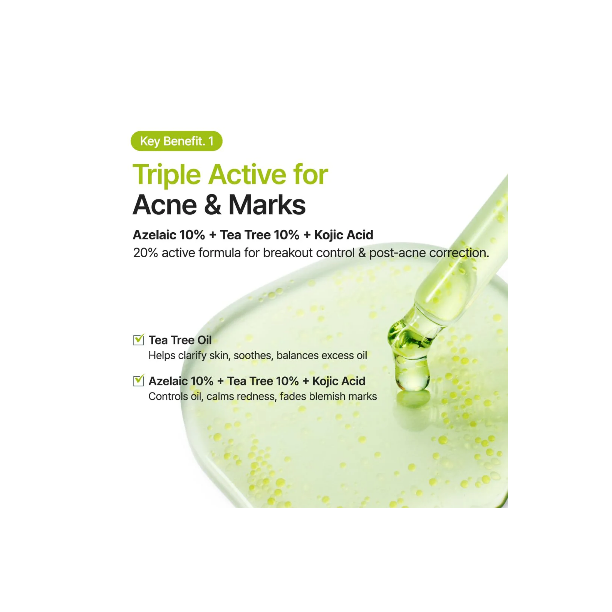 Purito SEOUL Azelaic Acid 10 Kojic Tea Tree Serum - Image 4